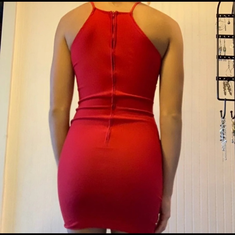Red dress